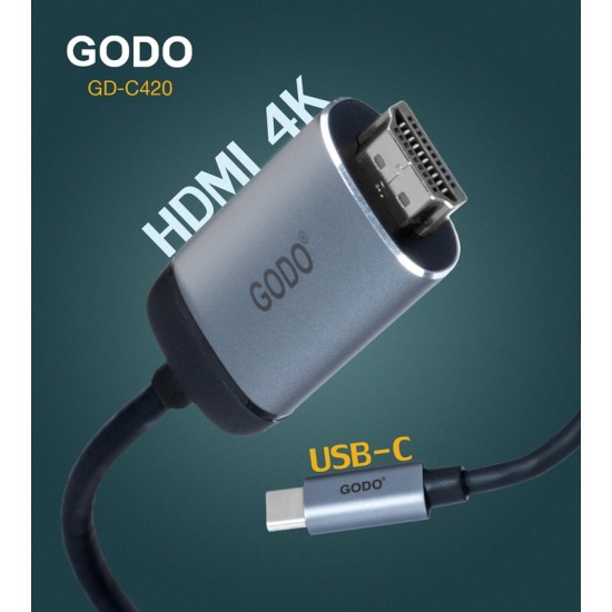 وصله تيب سي إلي GODO – HDMI