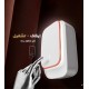 محول شحن A4405 بـ4 منافذ USB وكابل Type-C مزود بمصباح LED ويعمل باللمس أبيض